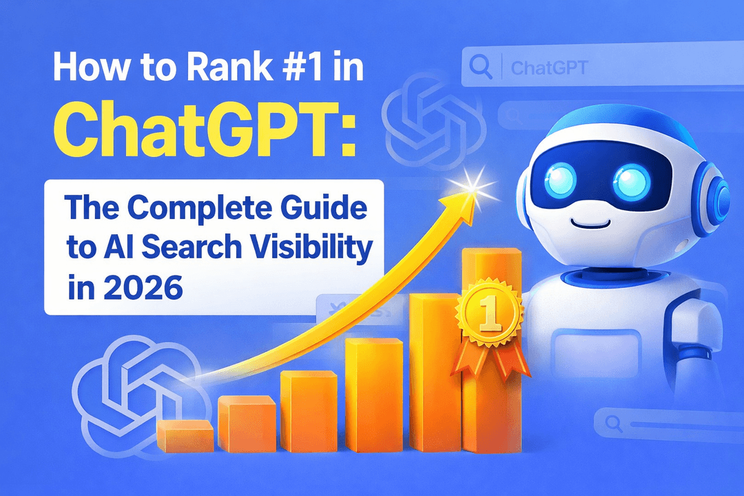 How to Rank #1 in ChatGPT: The Complete Guide to AI Search Visibility in 2026