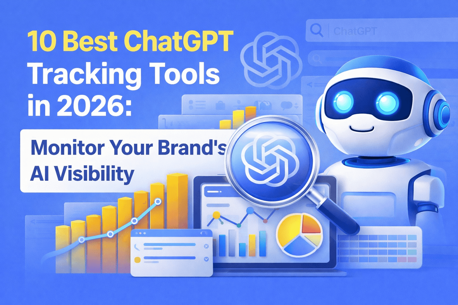 10 Best ChatGPT Tracking Tools in 2026: Monitor Your Brand's AI Visibility