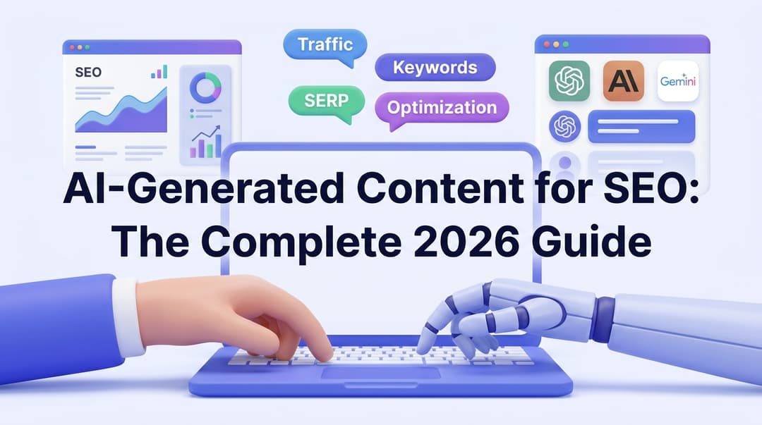 AI-Generated Content for SEO: The Complete 2026 Guide