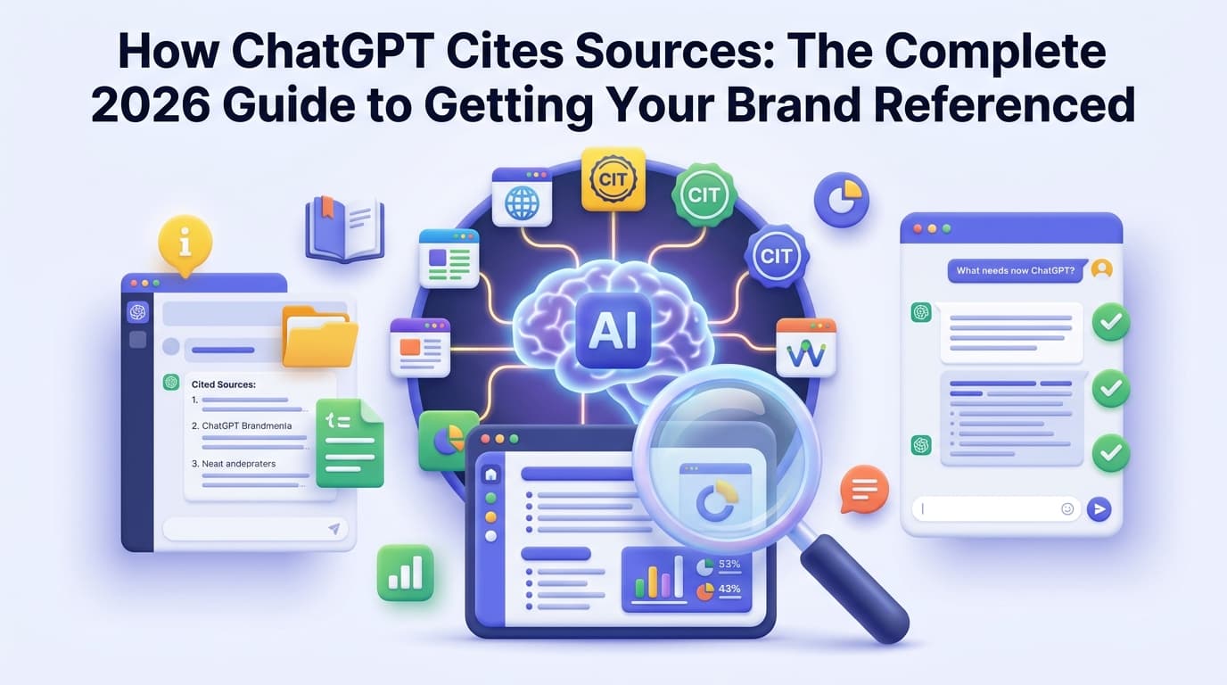 How ChatGPT Cites Sources: The Complete 2026 Guide to Getting Your Brand Referenced