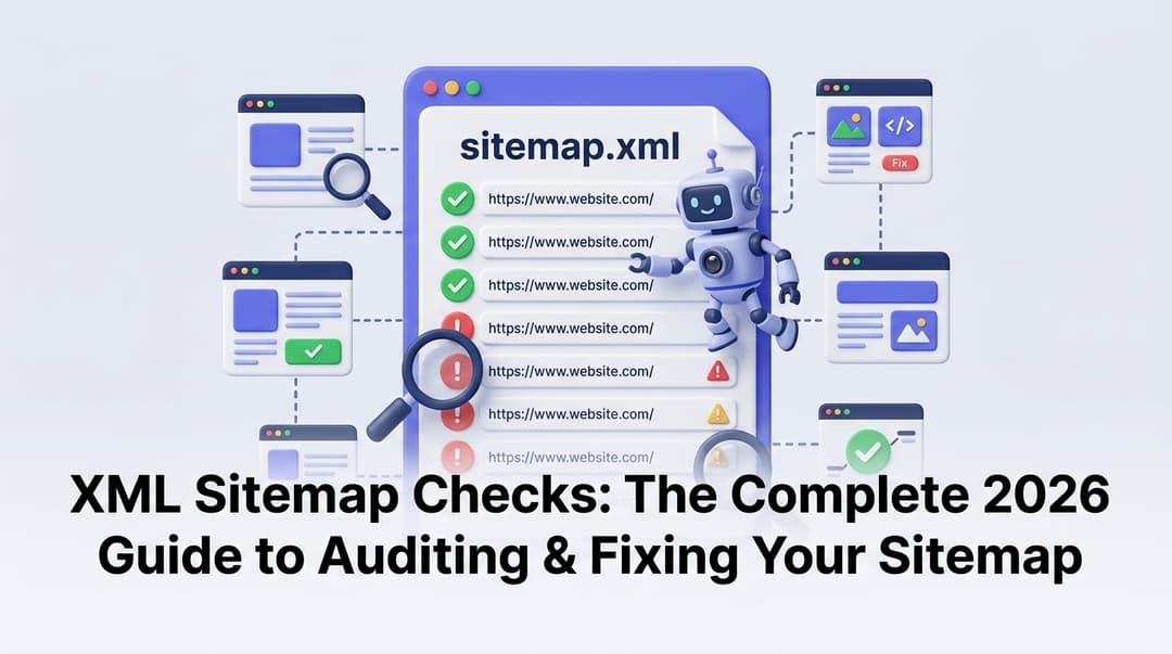 XML Sitemap Checks: The Complete 2026 Guide to Auditing & Fixing Your Sitemap
