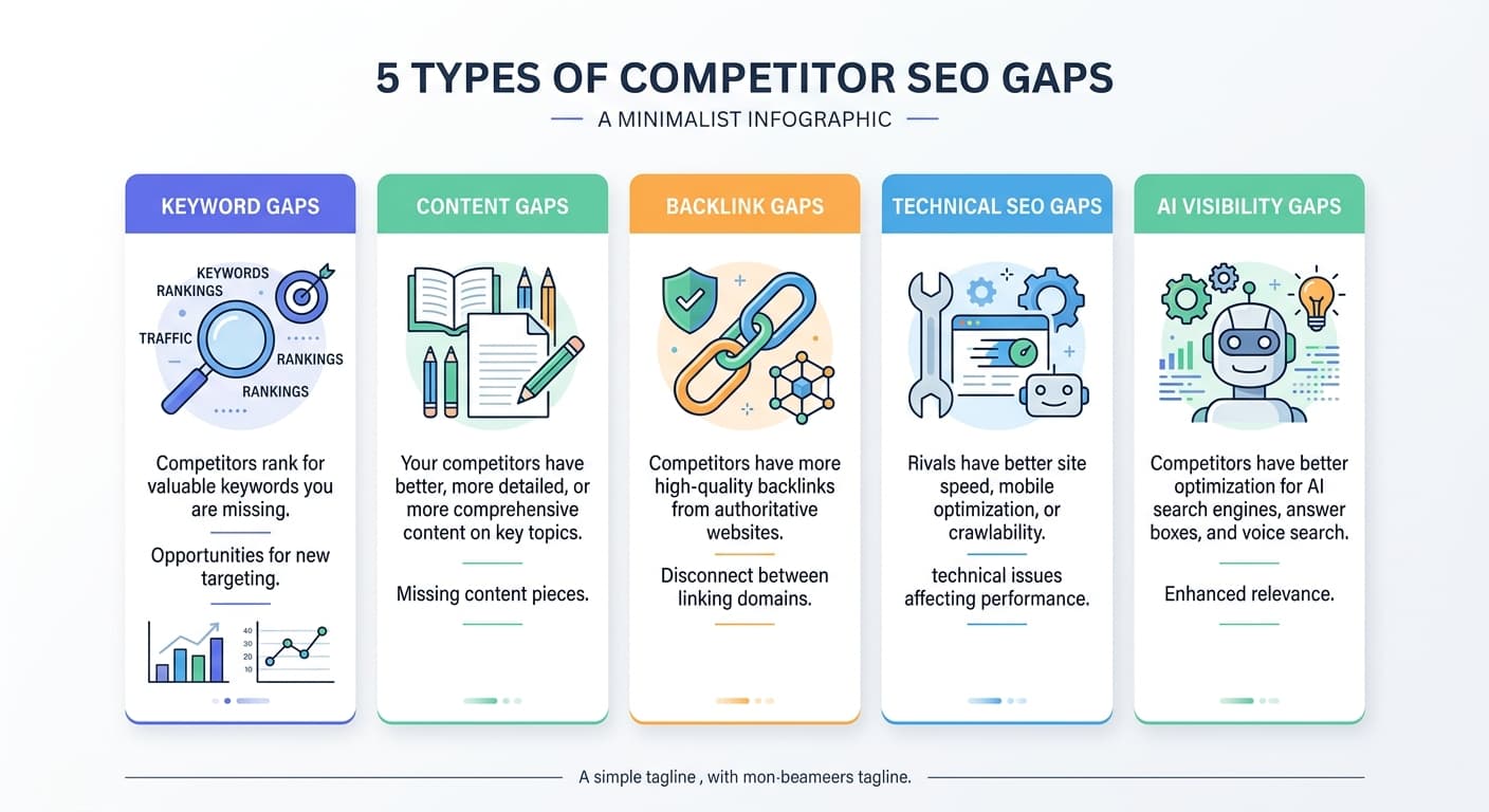 The 5 Types of Competitor SEO Gaps