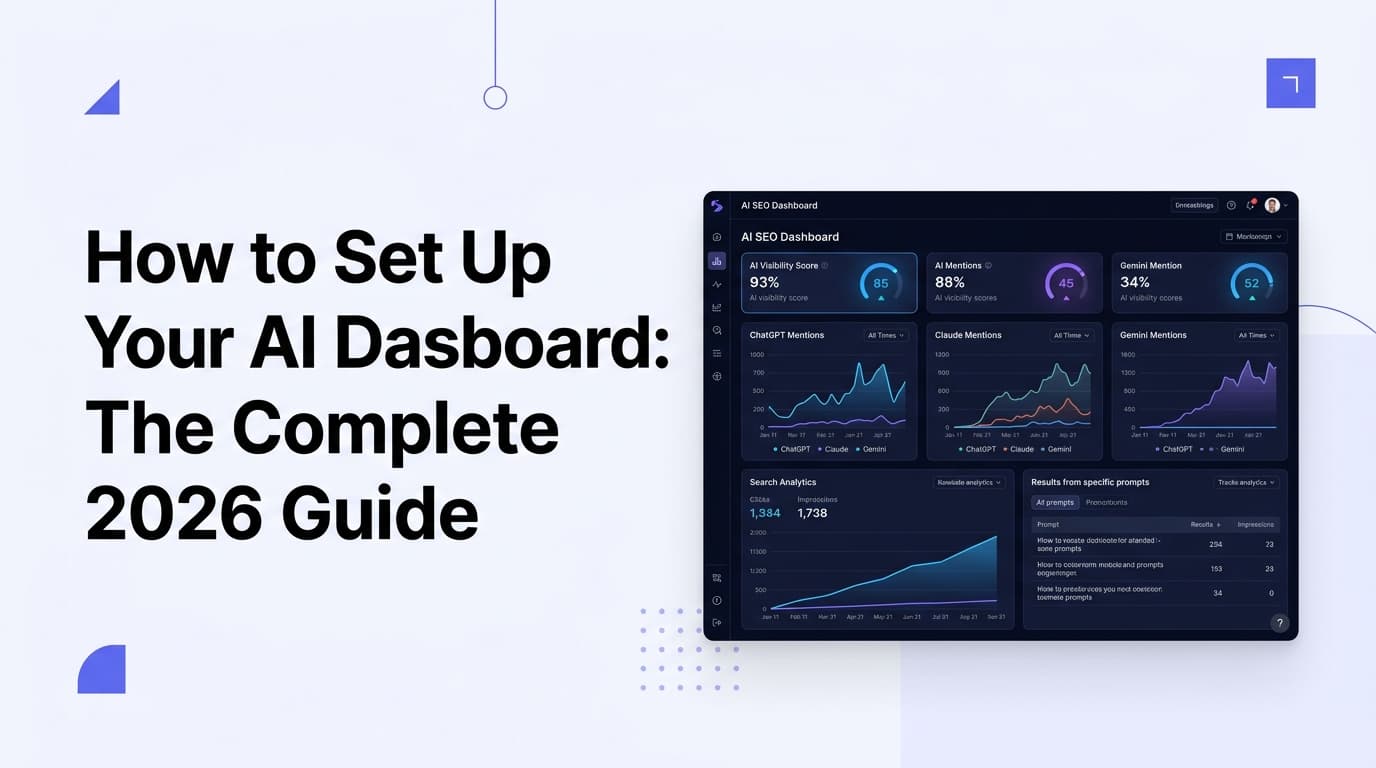 How to Set Up Your AI Dashboard: The Complete 2026 Guide