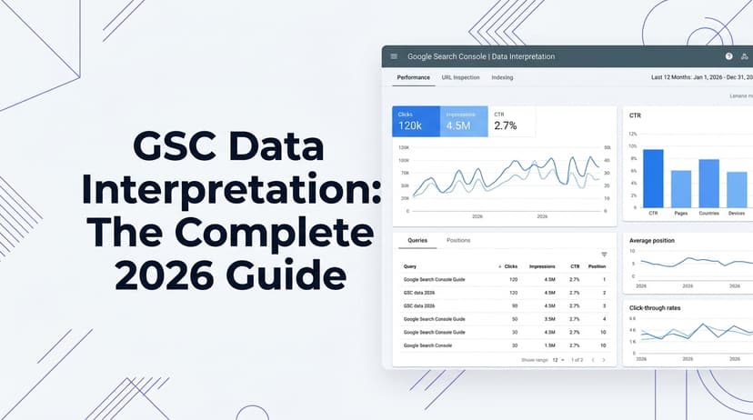 GSC Data Interpretation: The Complete 2026 Guide to Turning Search Console Numbers Into SEO Wins