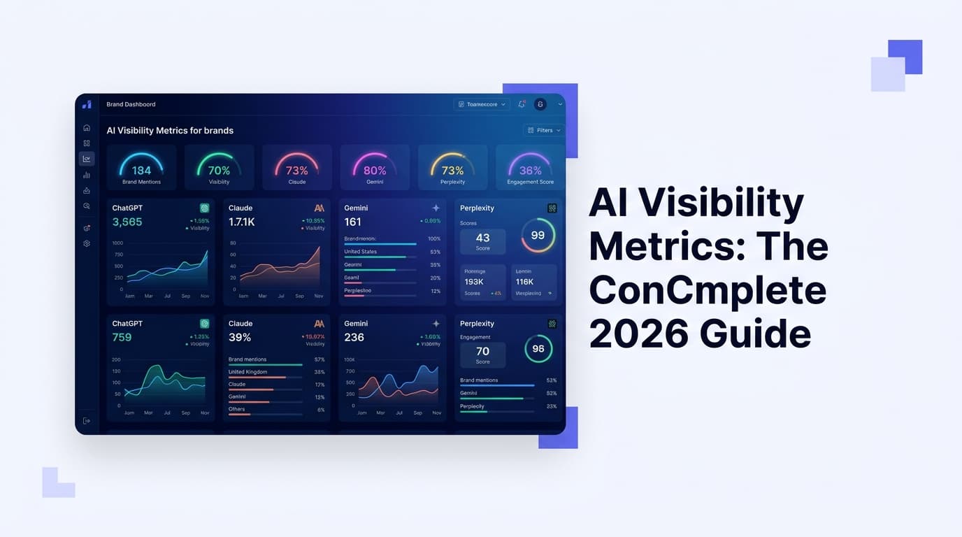 AI Visibility Metrics: The Complete 2026 Guide to Measuring Your Brand in AI Search