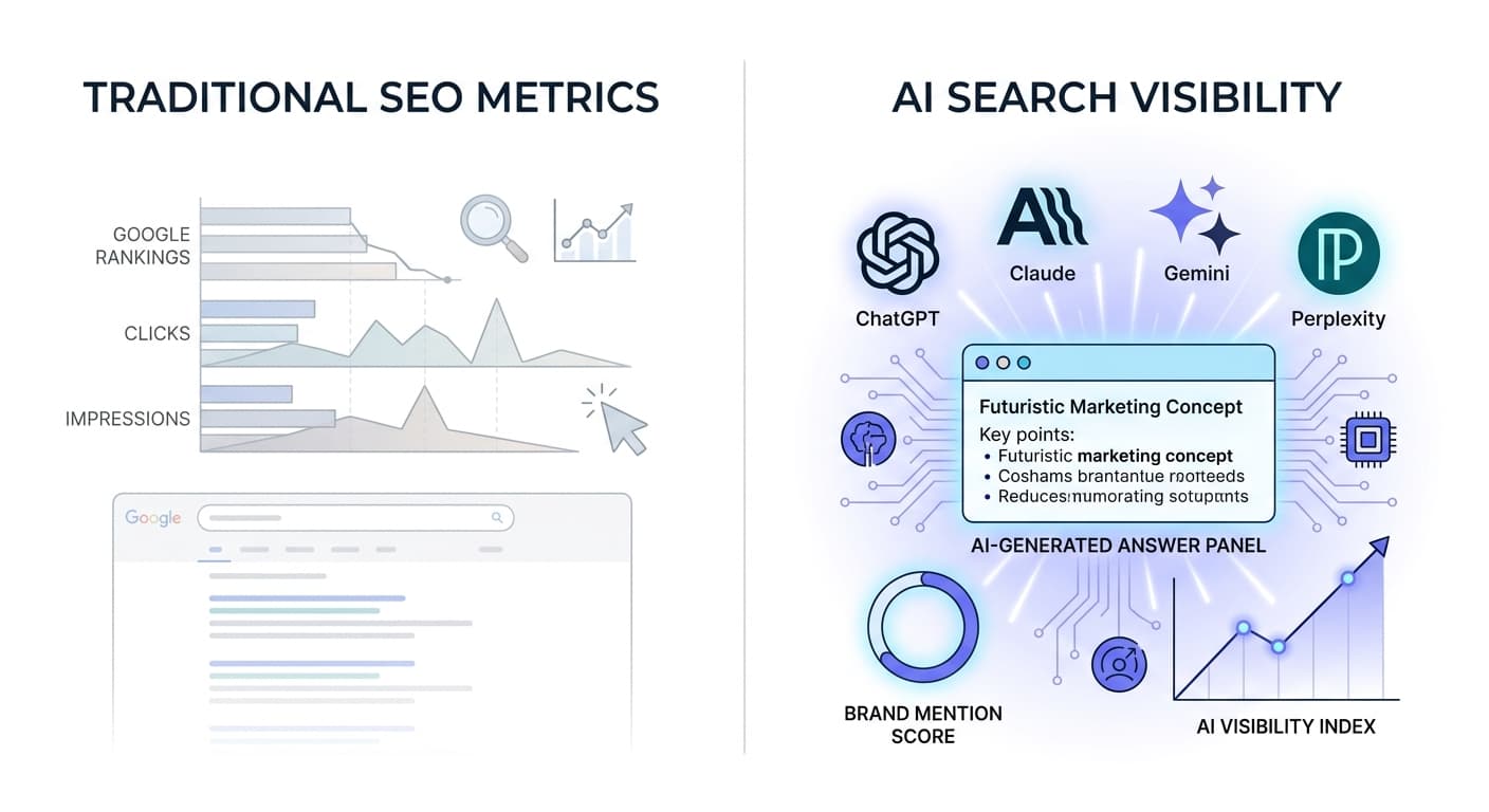 Traditional SEO vs. AI Visibility