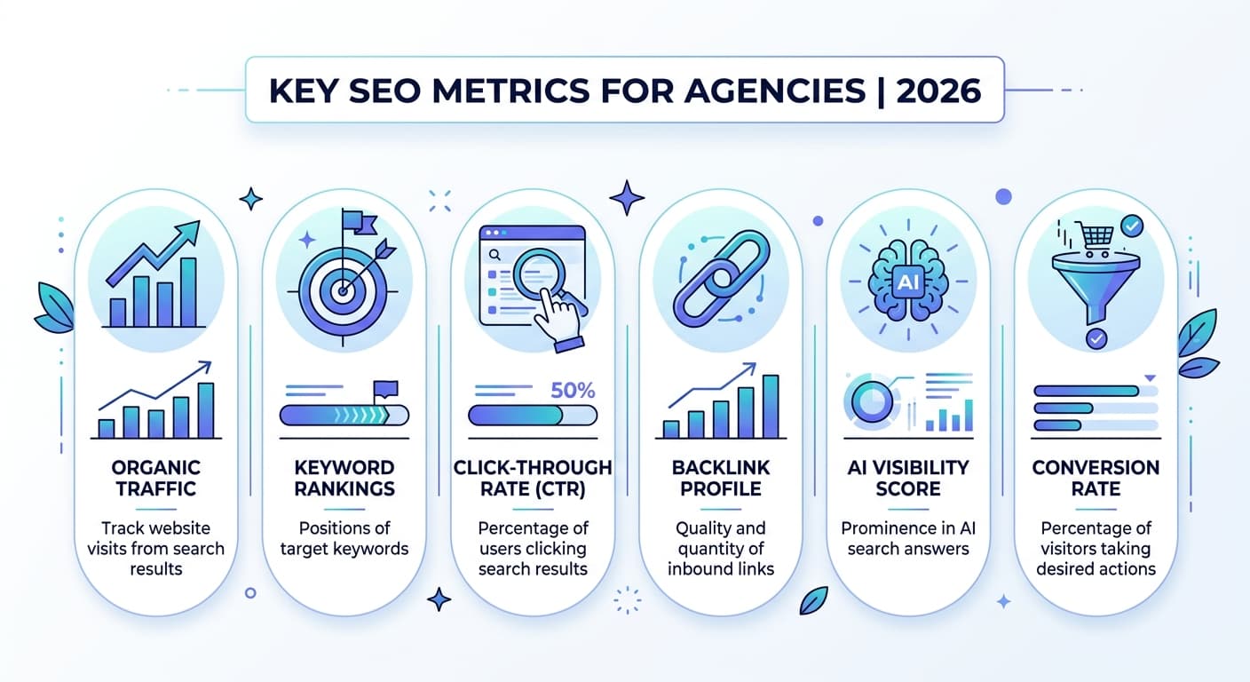 Key SEO Metrics for Agencies in 2026