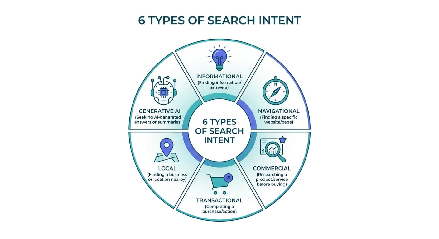 The 6 Types of Search Intent in 2026