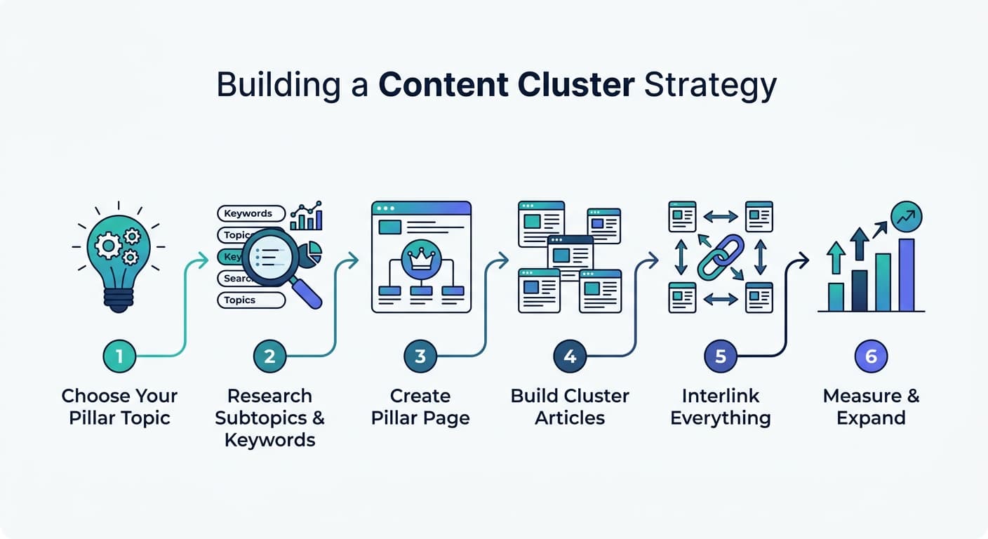 Step-by-Step Content Cluster Planning Process