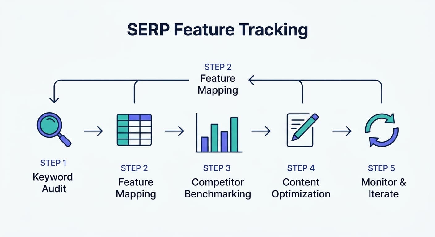 SERP Feature Tracking Workflow