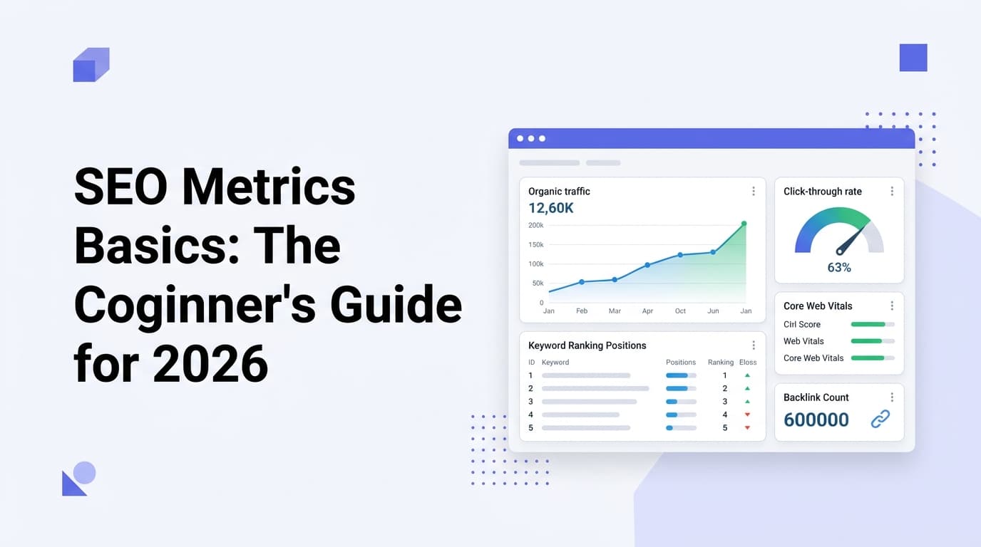 SEO Metrics Basics: The Complete Beginner's Guide for 2026